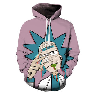 Rick and Morty Hoodies By jml2 Art 3D Unisex Sweatshirt Men Brand Hoodie Comic Casual Tracksuit Pullover DropShip Streetwear