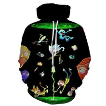 Load image into Gallery viewer, Rick and Morty Hoodies By jml2 Art 3D Unisex Sweatshirt Men Brand Hoodie Comic Casual Tracksuit Pullover DropShip Streetwear