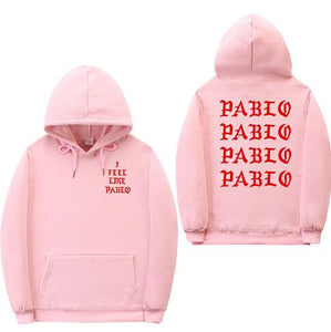 I Feel Like Paul Pablo Kanye West sweat homme hoodies men Sweatshirt Hoodies Hip Hop Streetwear Hoody pablo hoodie