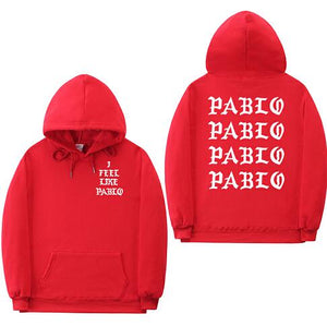 I Feel Like Paul Pablo Kanye West sweat homme hoodies men Sweatshirt Hoodies Hip Hop Streetwear Hoody pablo hoodie