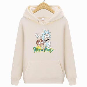 2019 new Rick Morty hoodie men's skateboard Rick Morty cotton hooded sweatshirt men's and women's hooded pullover