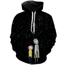 Load image into Gallery viewer, Rick and Morty Hoodies By jml2 Art 3D Unisex Sweatshirt Men Brand Hoodie Comic Casual Tracksuit Pullover DropShip Streetwear