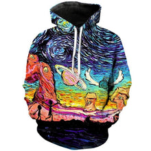 Load image into Gallery viewer, Rick and Morty Hoodies By jml2 Art 3D Unisex Sweatshirt Men Brand Hoodie Comic Casual Tracksuit Pullover DropShip Streetwear